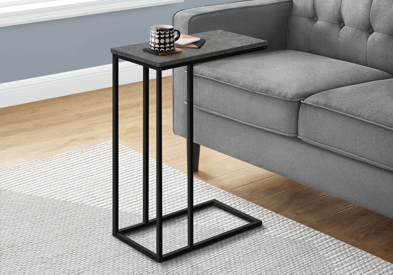 Accent Table, C - Shaped, Space-Saving Functionality