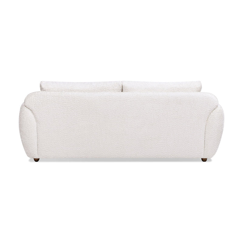 Sharon - Puffy Arm Sofa - Alpaca Off-White