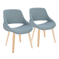 Fabrico - Mid-Century Modern Style Dining Chair (Set of 2)