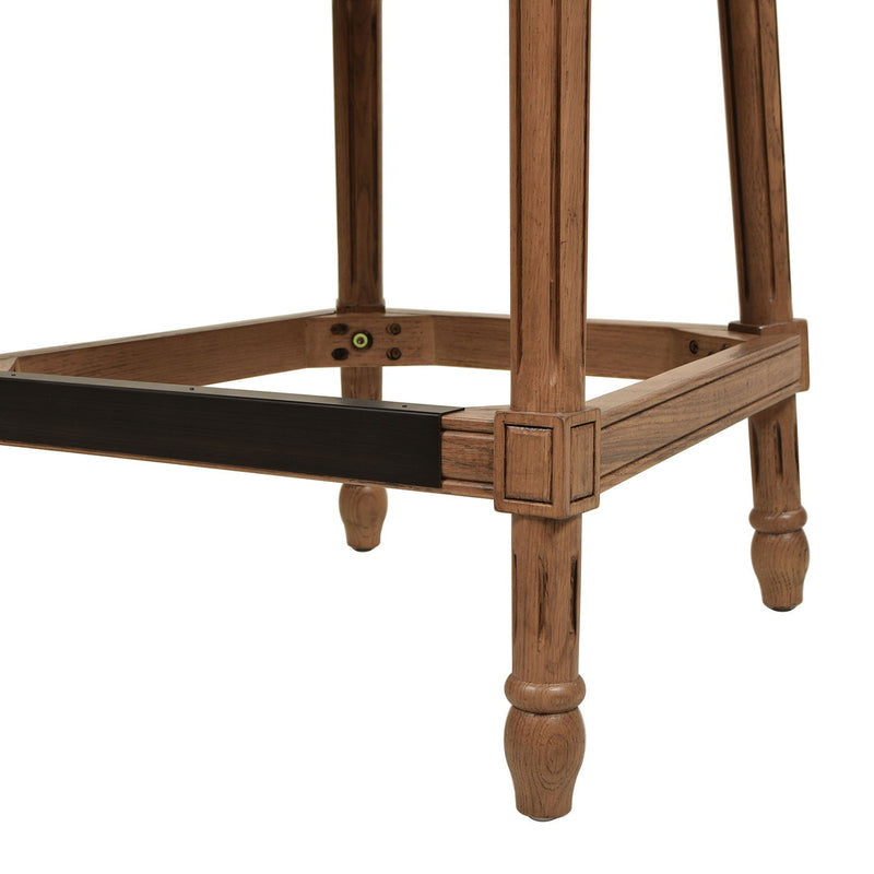 Triomphe - Rattan Wicker High Back Armless Counter Bar Stool