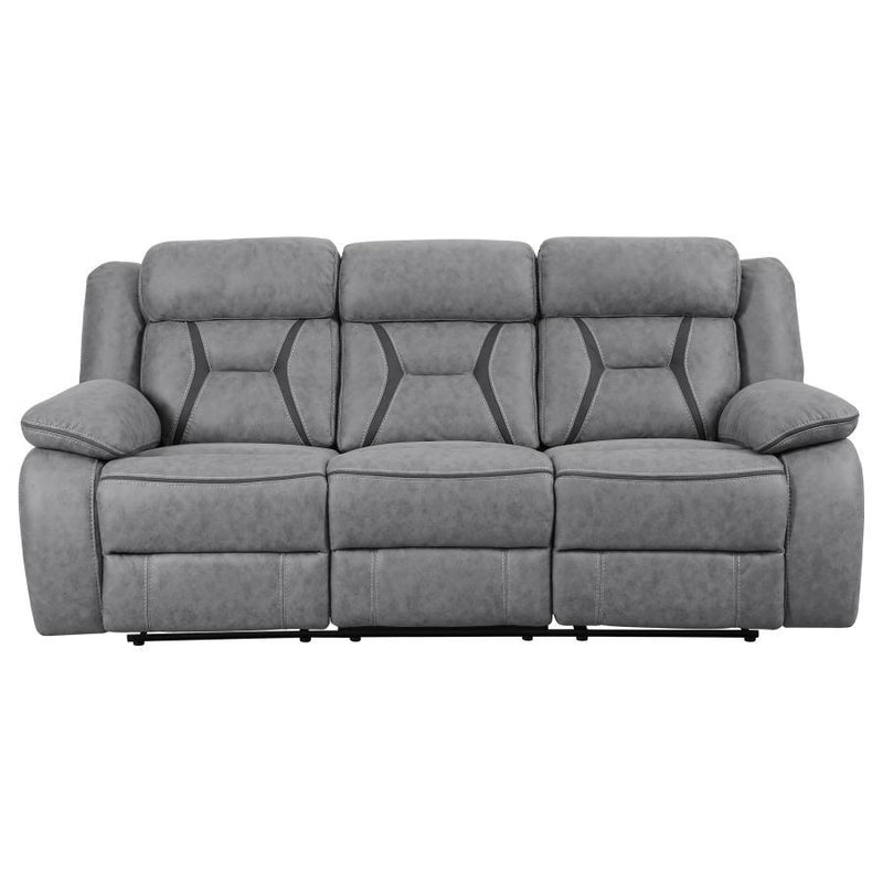 Higgins - Upholstered Motion Reclining Sofa Set