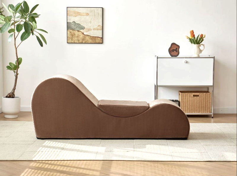 Solace - Chaise Lounge Chair Relaxation, Ergonomic Design With Soft Yet Firm High Density Foam Core