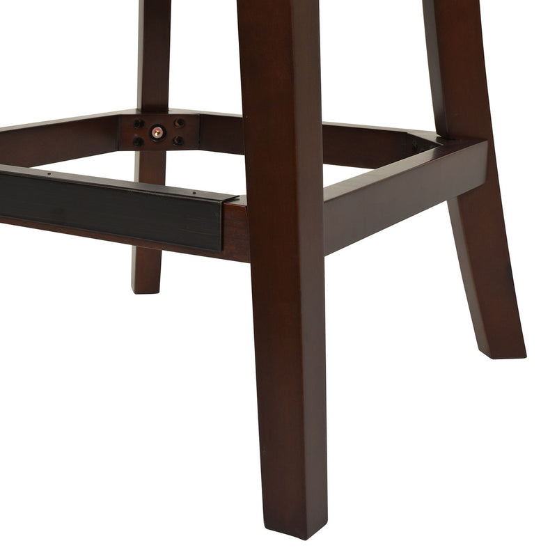 Holmes - Tufted High Back 360 Swivel Counter Height Barstool