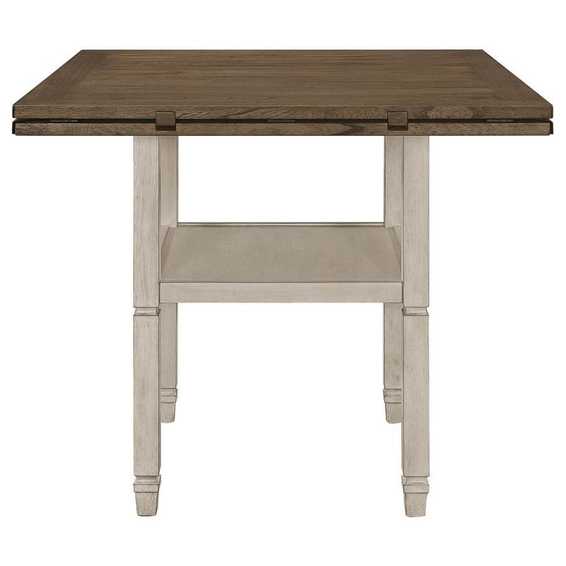 Sarasota - Extension Counter Dining Table - Rustic Cream