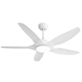 Indoor Ceiling Fan With 5 ABS Blades Remote Control Reversible Dc Motor For Living Room