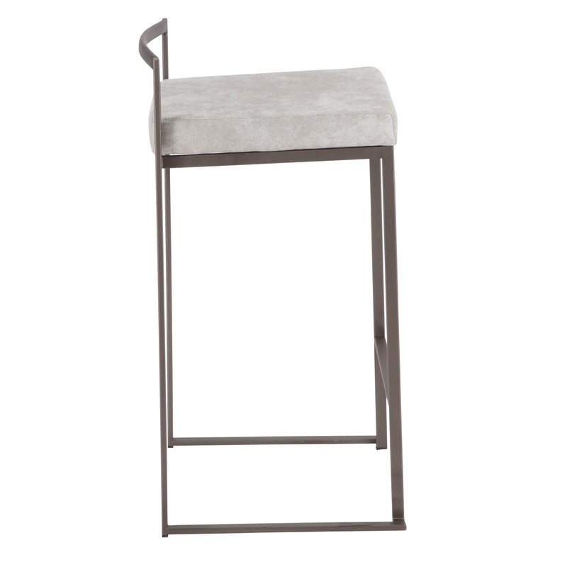 Fuji - Industrial Stackable Counter Stool Elegant Design