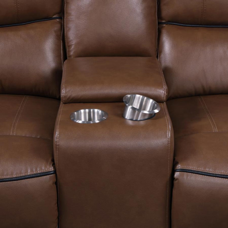 Greenfield - Upholstered Power Reclining Loveseat