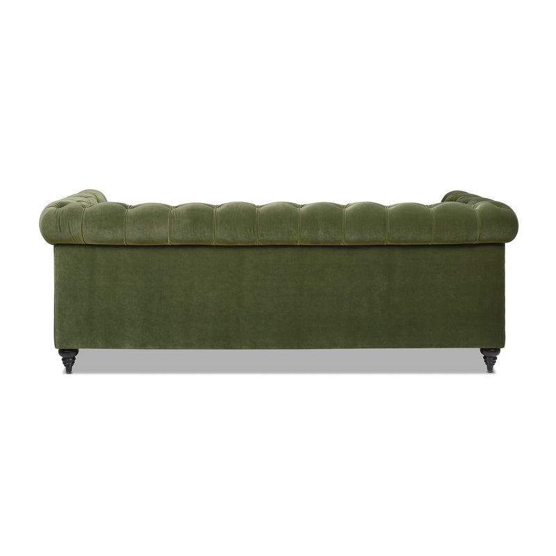 Alto - Tufted Chesterfield Sofa - Olive Green