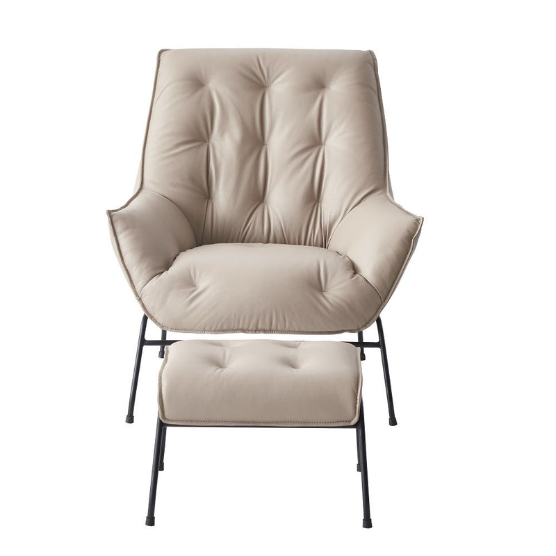 Zusa - Accent Chair & Ottoman