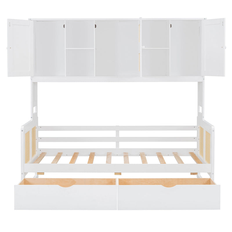 Daybed And All In One Cabinet And Shelf