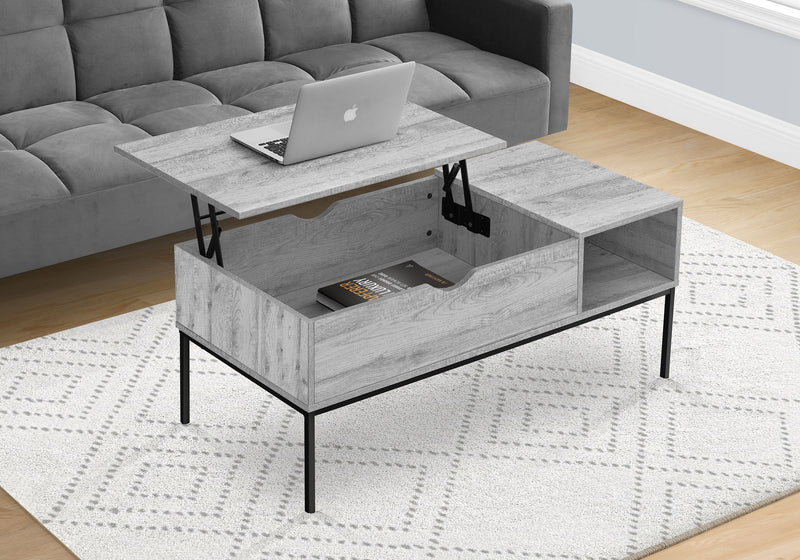 Table, Rectangular, Cocktail, Functional Lift-Top, Contemporary & Modern