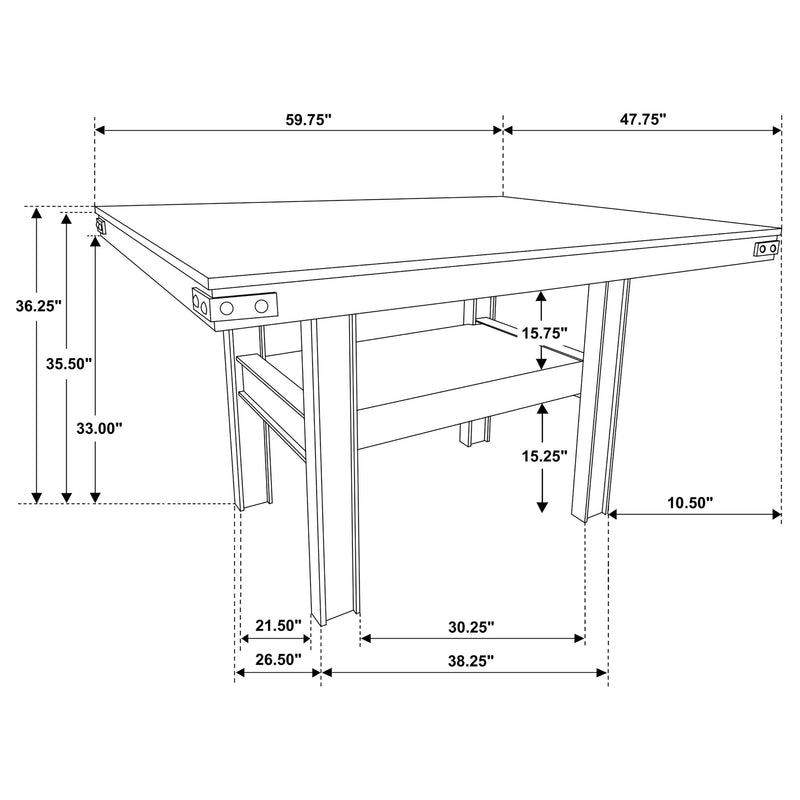 Patterson - Counter Height Dining Set