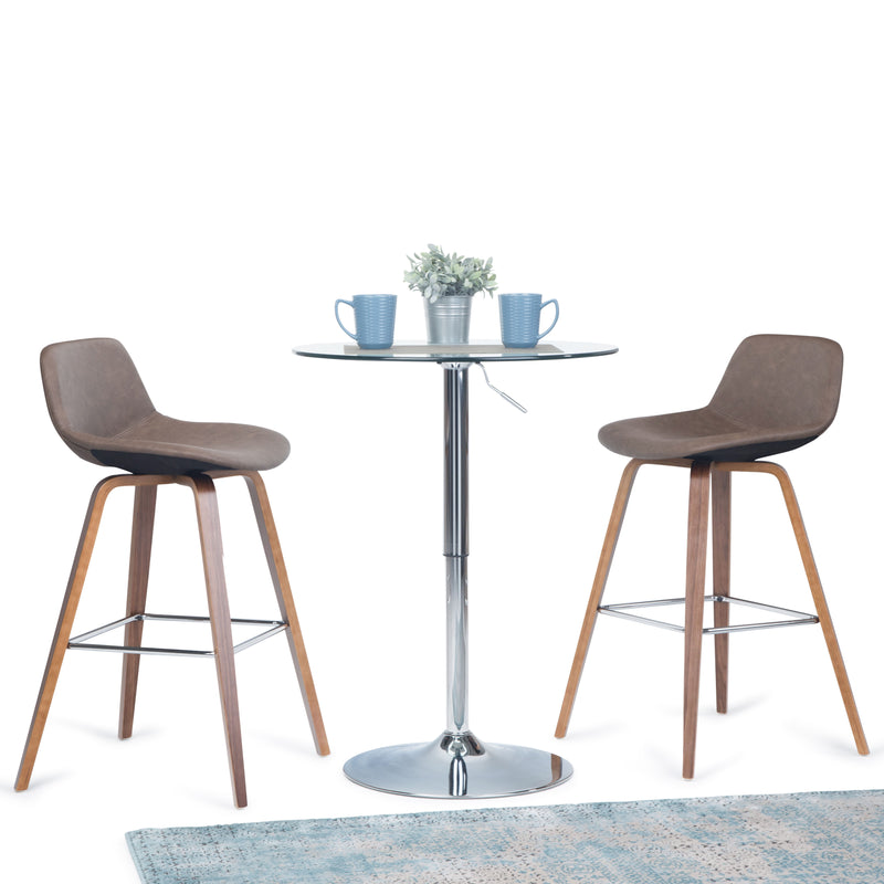 Randolph - Bentwood Multifunctional Counter / Bar Height Stool (Set of 2)