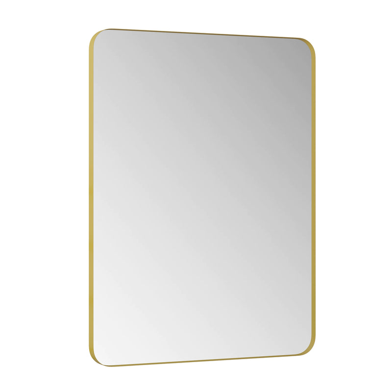 Wall Mirror Rectangular Mirror Metal Framed Mirror Vanity Mirror Dressing Mirror, For Bathroom, Living Room, Bedroom