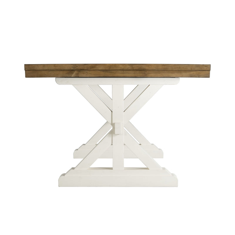 Park Creek - Rectangle Standard Height Dining Table - Cottage White Finish