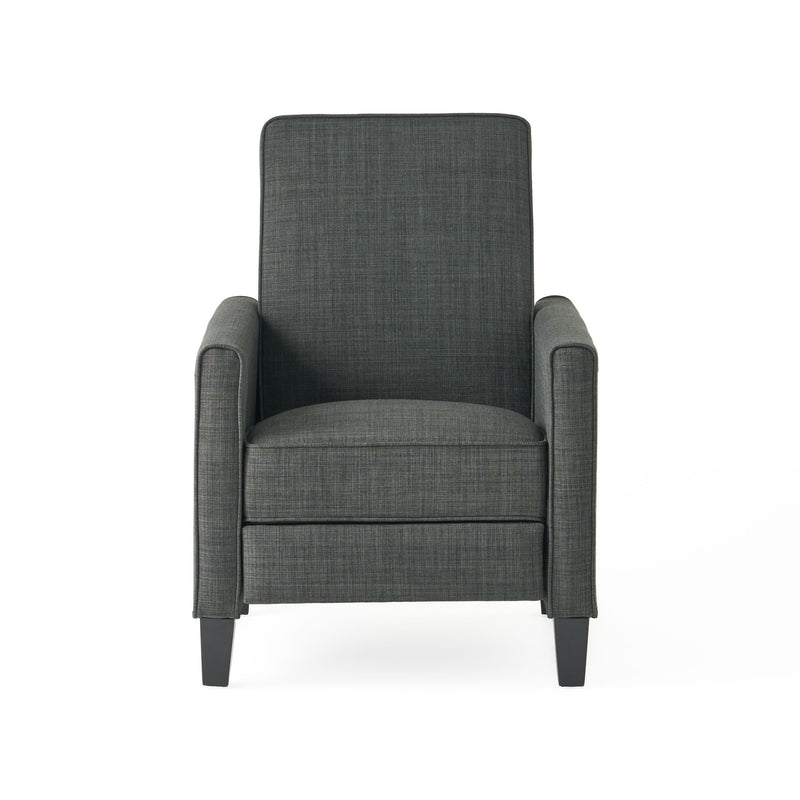 Linen Push Back Chair For Elegant Home