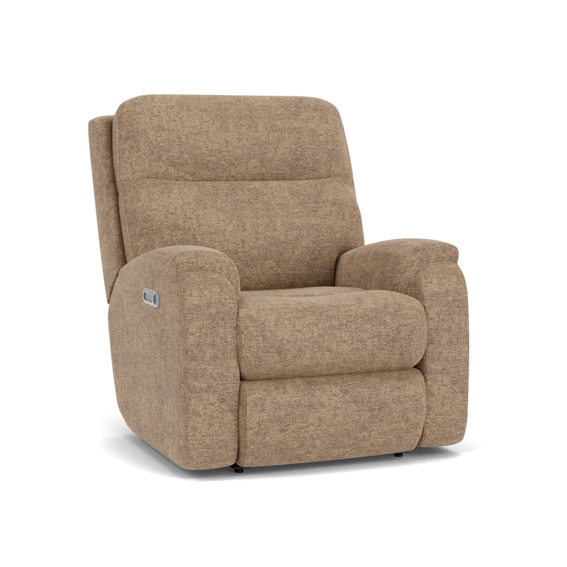 Penn - Power Rocking Recliner with Power Headrest & Lumbar