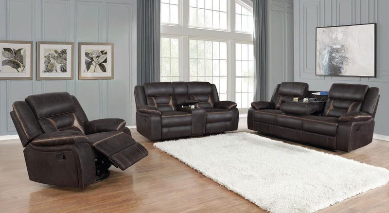 Greer - Upholstered Motion Reclining Loveseat