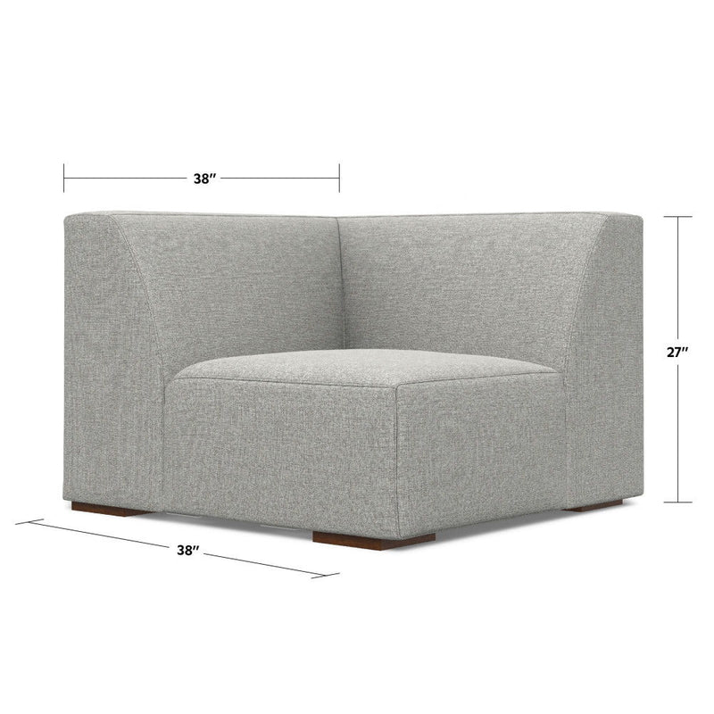 Rex - Corner Sofa Module - Gray