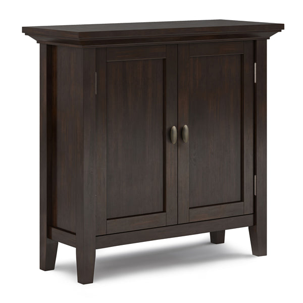 Redmond - Low Storage Cabinet - Brunette Brown