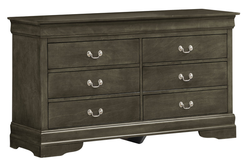 Louis Phillipe - 6-Drawer Dresser