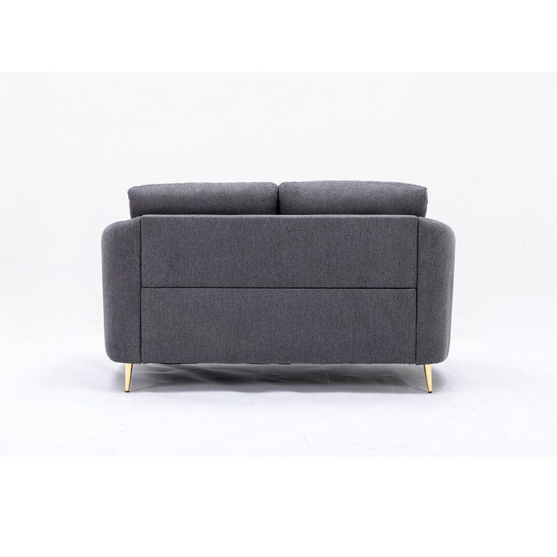 Yuina - Loveseat - Gray Linen