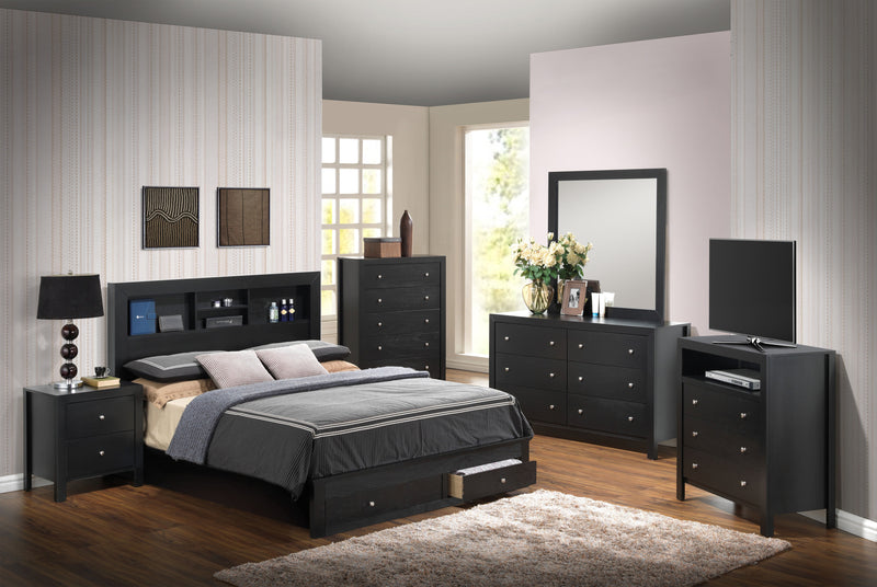 Burlington - Storage Bookcase Bed