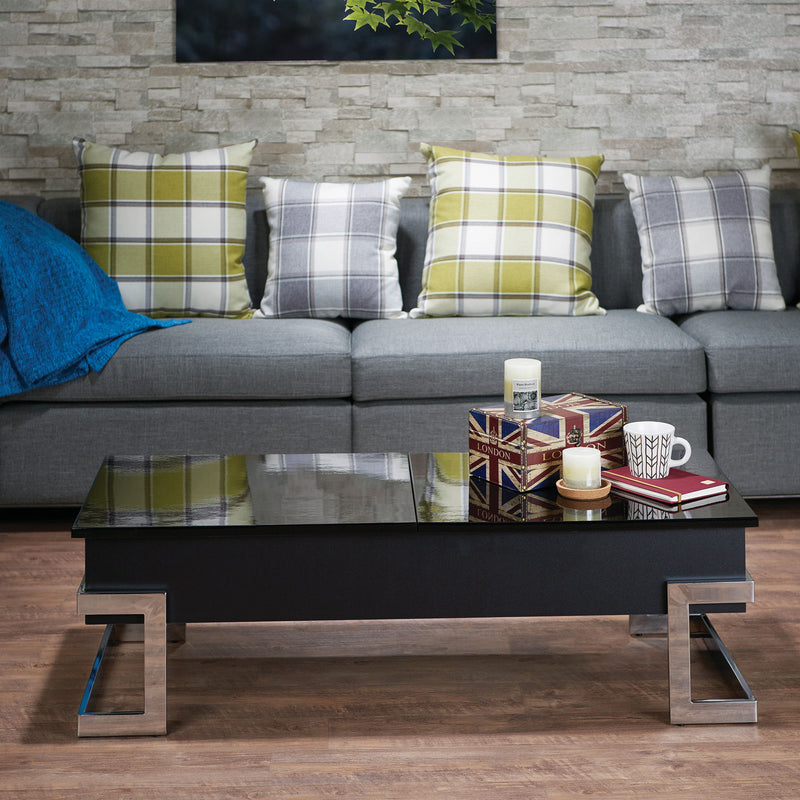 Calmam - High Gloss Coffee Table With Lift Top