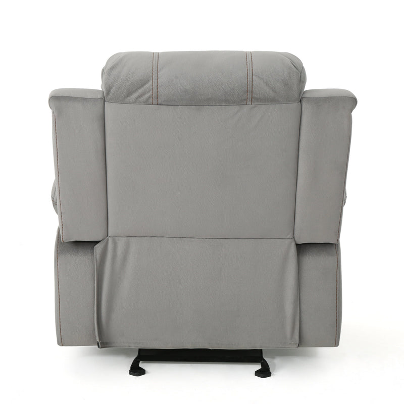 Wide - Manual Glider Standard Recliner - Gray