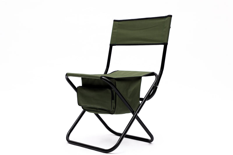 Folding Outdoor Chairs With Storage Bag, Portable Chair For Indoor, Outdoor Camping, Picnics And Fishing (Set of 2)