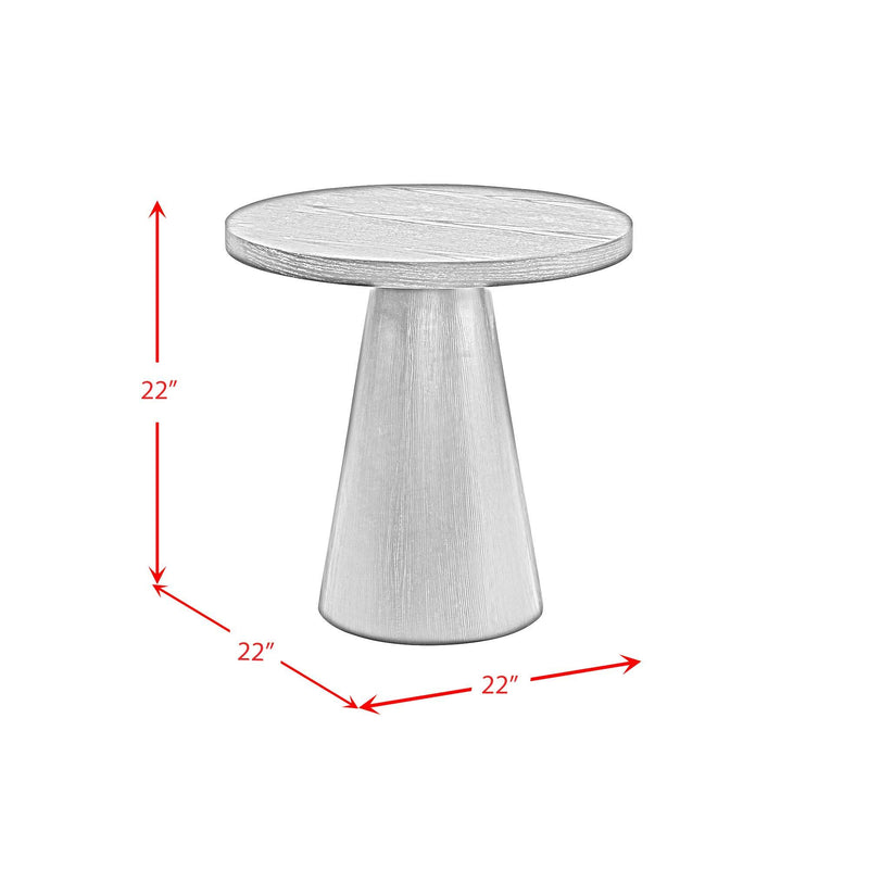 Portland - 2 Piece Occasional Table Set (Coffee Table & End Table) - Gray