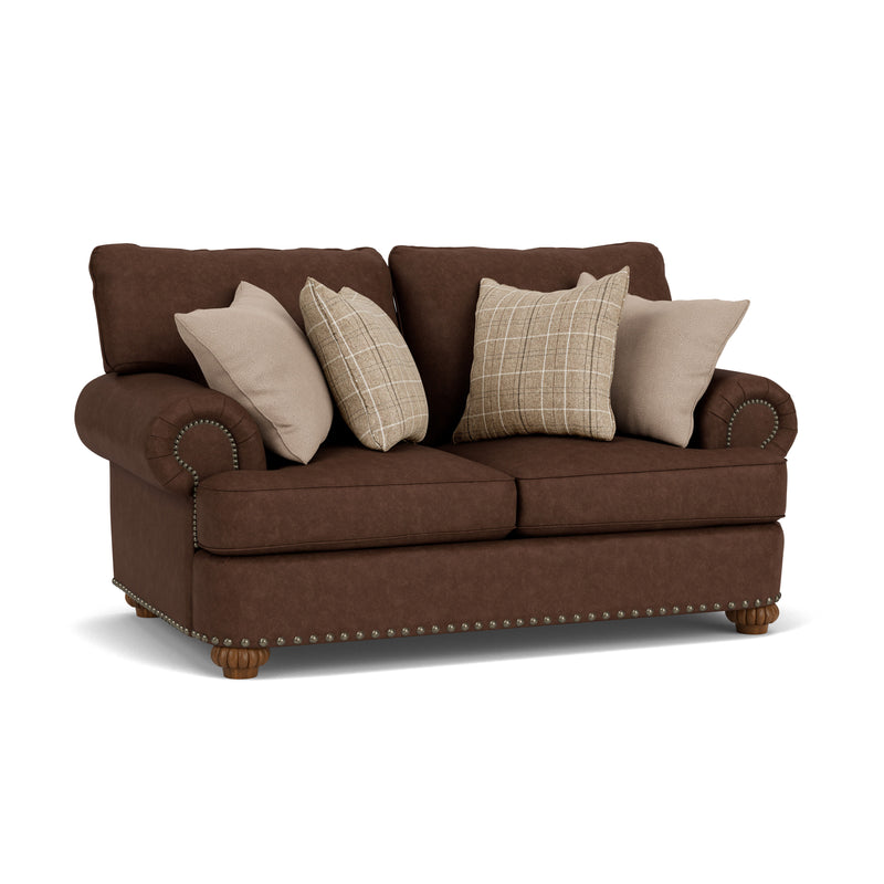 Patterson - Loveseat - Nailhead Trim