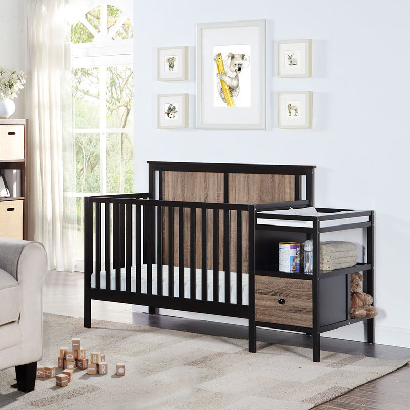 Connelly - 4-in-1 Crib and Changer Combo