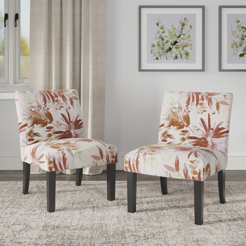 Verma - Floral Accent Chair