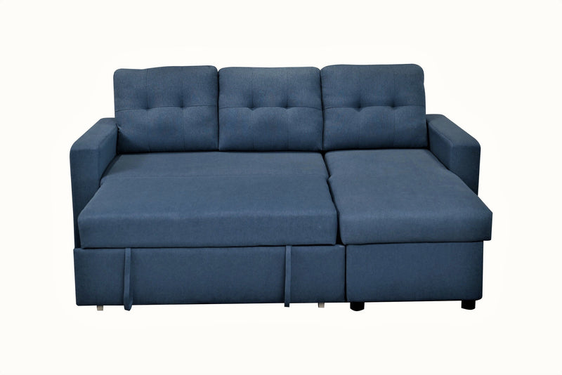 Convertible L Shaped Sectional Sleeper Sofa Bed, Saving Pull Out Couch