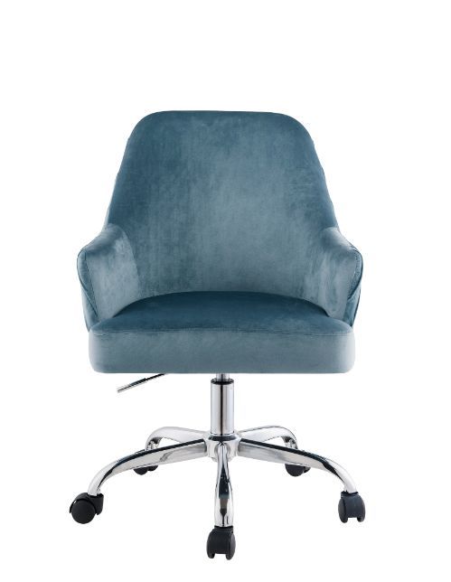 Vorope - Office Chair - Blue Velvet