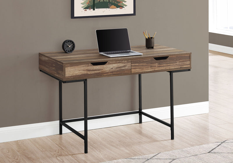 Computer Desk For Home Office, Laptop, Storage Drawers, Contemporary & Modern