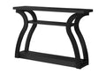 Accent Console Table For Entryway, Unique Curved Design