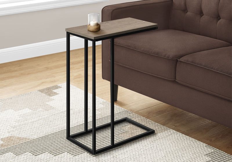 Accent Table, C - Shaped, Space-Saving Functionality