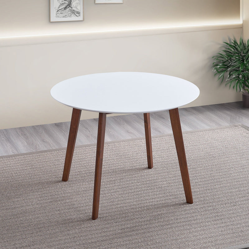 Carlton - Dining Table - Brown / White