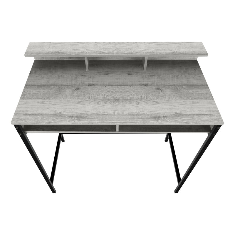 Computer Desk For Home Office, Standing, Storage Shelves, Laptop, Contemporary & Modern