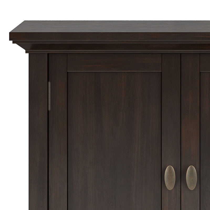 Redmond - Low Storage Cabinet - Brunette Brown