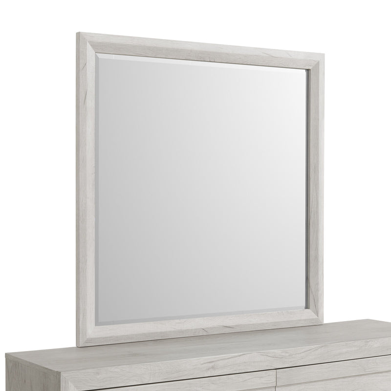 Fort Worth - Dresser & Mirror Set - White