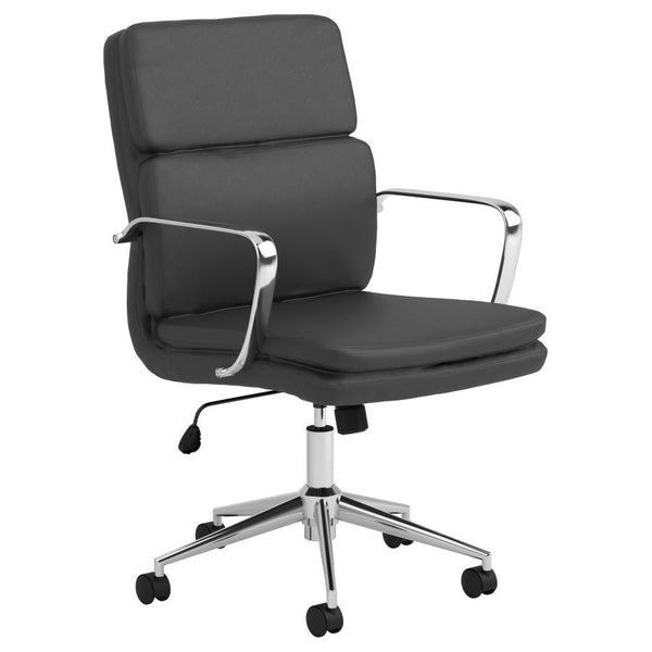 Ximena - Upholstered Adjustable Mid Back Office Chair