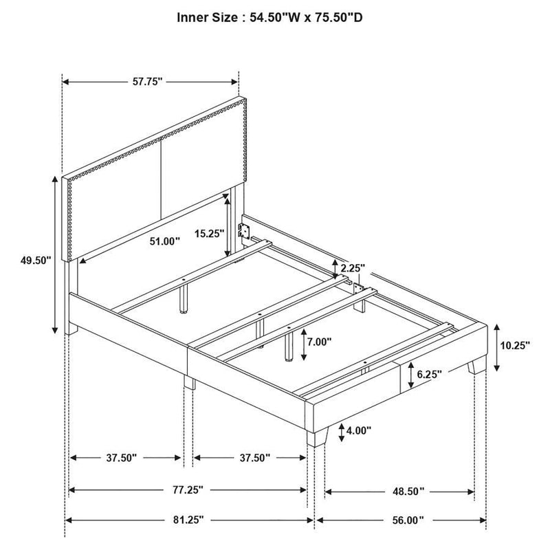 Boyd - Upholstered Panel Bed