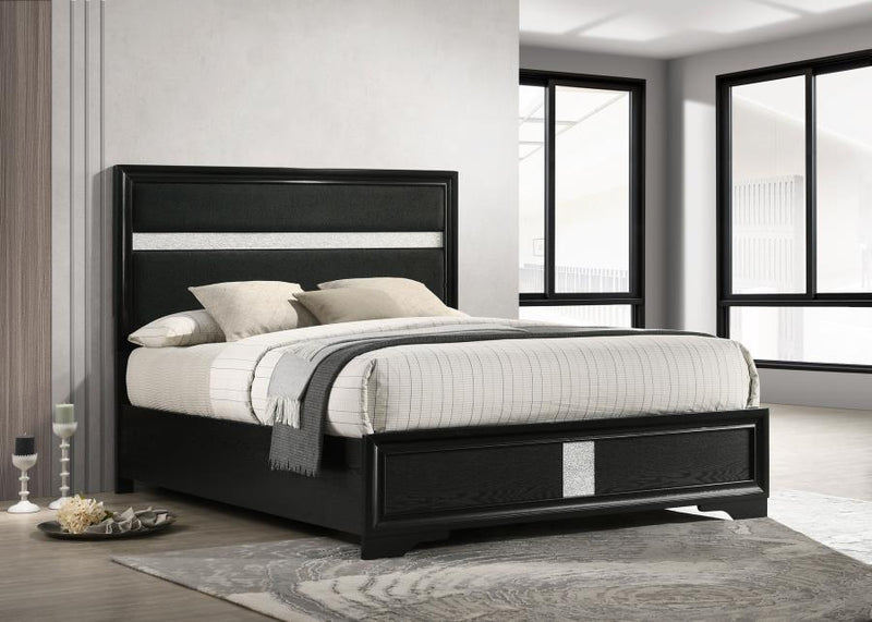 Miranda - Upholstered Panel Bed