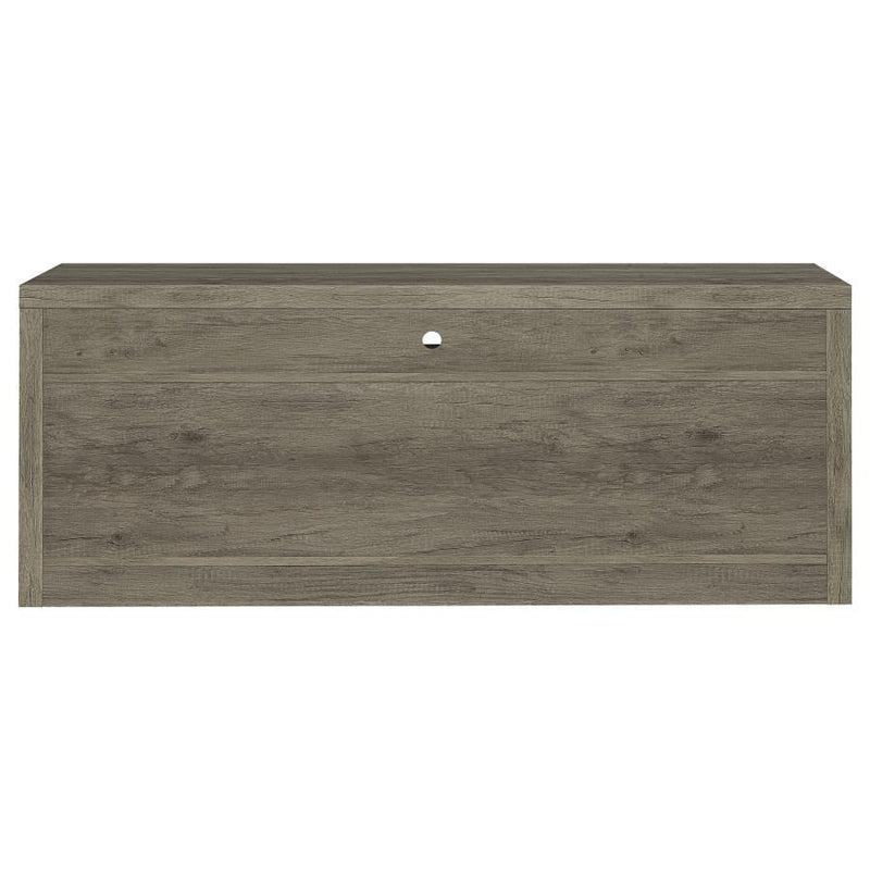 Burke - 2-Drawer Engineered Wood TV Stand - Gray Driftwood