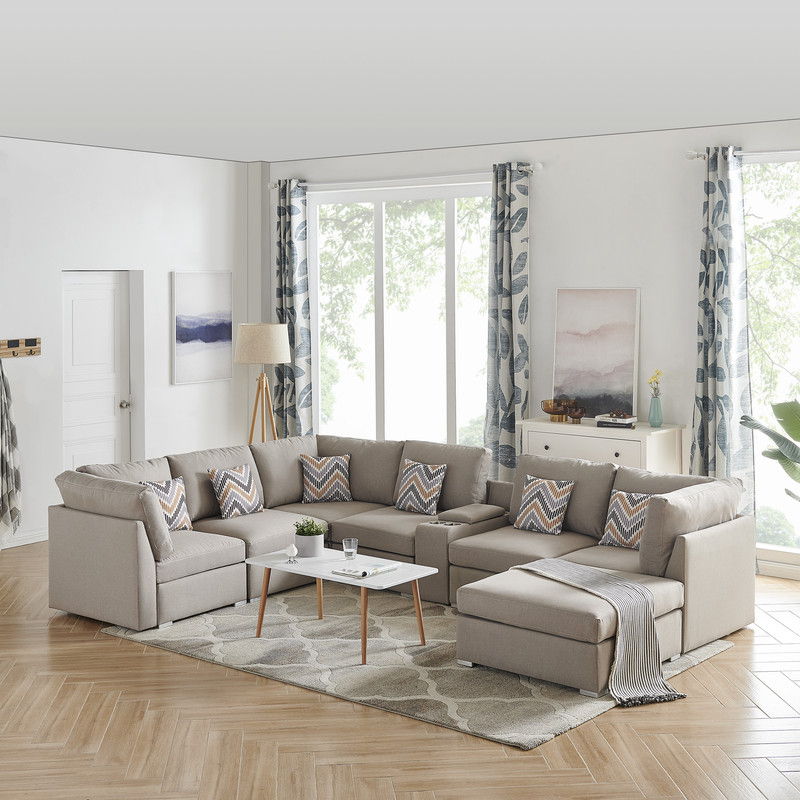 Amira - Reversible Modular Sectional Sofa