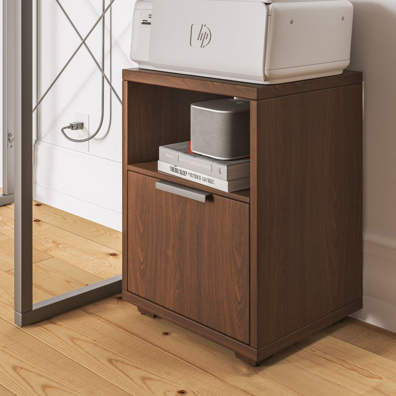 Merge - File Cabinet - Brown, Dark - 22"