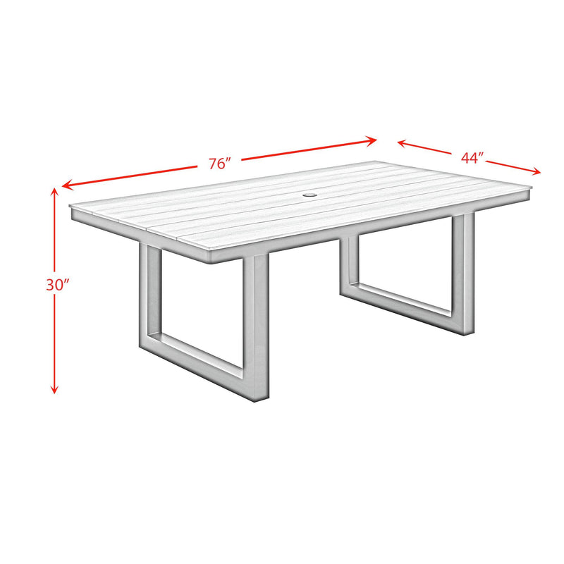 Costa - Dining Table - Black And Tan